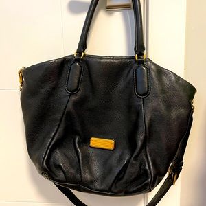 MARC JACOBS LEATHER TOTE BAG
